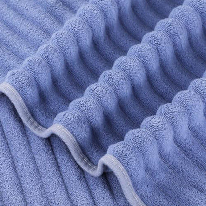 3-Piece Hand Bath Towels 14 X 29.6 Inchs, Quick-Dry Microfiber Washcloths with Hanging Loop, Soft & Absorbent Face Towels for Bathroom Kitchen Gym Travel - color: 3blue