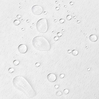 N&Y HOME Fabric Snap in Shower Curtain Liner Replacement White, 35x54 | for 36x72 Hotel Style Stall Shower Curtain, With Magnets, Removable & Detachable, Washable, Water Repellent - color: White, size: 35"W x 54"L (Pack of 1)