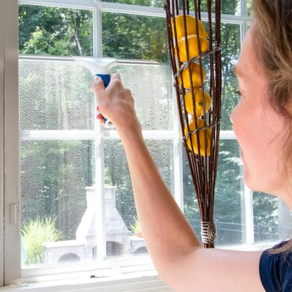 Unger 12” Glass & Surface Squeegee – Multipurpose Rubber Blade Squeegee for Shower Glass, Window Cleaning, Professional Grade Cleaning Tool for the Home - style: 12” Glass & Surface Squeegee