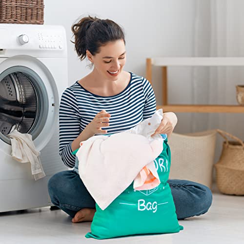 2 Pcs Large Travel Laundry Bags - Waterproof Wet/Dry, Washable, Drawstring, Bathing Suit, Workout, Gym Clothes, Swimming, Yoga - Green, Grey - color: Green+Grey