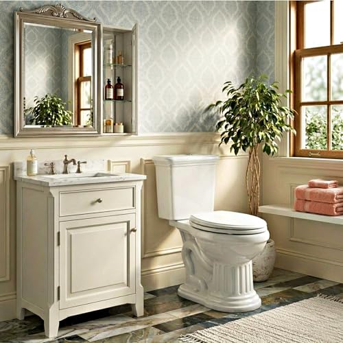 R&T Elongated Toilet Seat B1130, Heavy-Duty up to 400 lbs, Slow Close, Non Slip and Easy to Keep Clean, Easy to Install, White Premium Premium PP Material - color: Elongated – Upgrade / Heavy Duty (400 lbs)