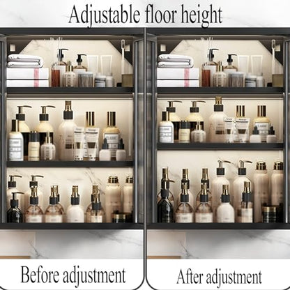Over The Toilet Shelf for Bathroom, Laundry Room Shelf Wall Mounted, Space Saver Toilet Shelf Bathroom Storage Organizer for Over Toilet Storage and Bathroom Shelf,