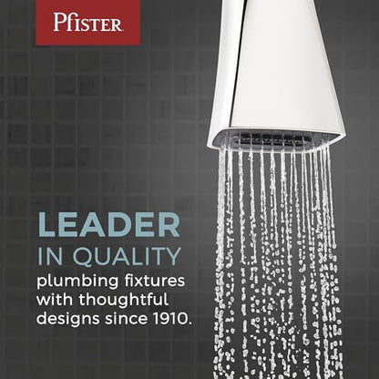 Pfister Push & Seal Drain Stopper without Logo, Polished Chrome
