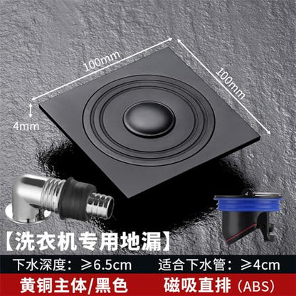 Carpet Tiles Stainless Steel Glass Wiper Bronze Silicone Home Bathroom Scraper Squeegee for Shower Window Practical Scrapers,Antique Black,Fully Enclosed Washing Machine 10 * 10cm - color: Antique Black