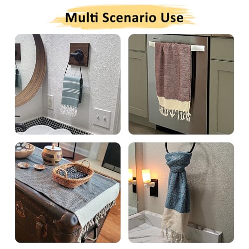 cabanana Hand Towels for Bathroom - 2-Pack|20x30 Inch-100% Cotton,Turkish Bathroom Hand Towels,Super Absorbent & Quick-Dry Soft for Bath, Kitchen, Spa, Face, Hair, Dishcloth (Red) - color: Red 20x30