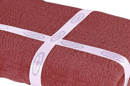 LA' HAM MAM FINE LIVING Luxury Turkish Cotton Towels Easy Care, Extra Soft & Absorbent, Hotel & Spa Quality, Kitchen & Bathroom Turkish Towels Bath Sheet (Oversized 40"x80"), Burgundy - color: Burgundy, size: Bath Sheet (Oversized 40"x80")