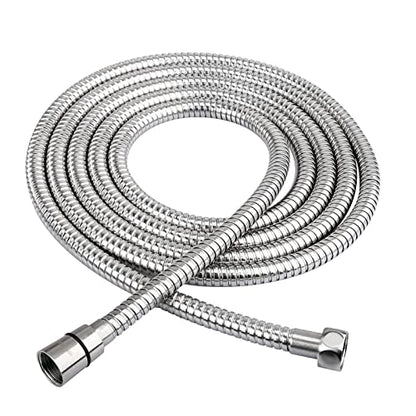 HOMEIDEAS 118 inches Shower Hose, 10 feet Extra Long 304 Stainless Steel Handheld Shower Head Hose Replacement, Flexible Hose Extension - size: 118 Inch
