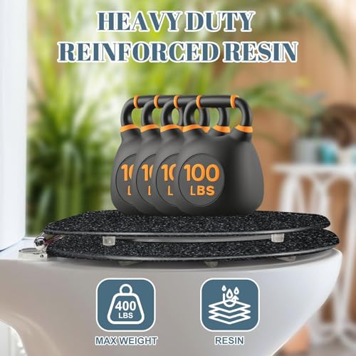 Elongated Toilet Seat Black abstract Resin Toilet Seat Slow Quiet Close with Quick-Release Hinges Toilet Seat with Cover Easy to Clean Install - color: Color3, size: V-Elongated