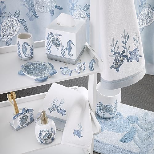 Avanti Linens Caicos Bath Towel, Optic White - color: Optic White, size: Bath Towel