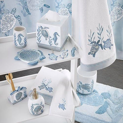 Avanti Linens Caicos Bath Towel, Optic White - color: Optic White, size: Bath Towel