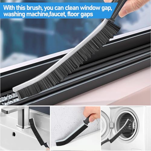 Palksky Window Track Cleaner Set, Window Groove Cleaning Brush Tools, 7PCS