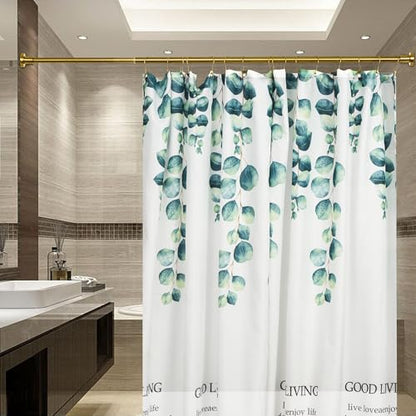 Heavy Duty Shower Rod, Adjustable Shower Curtain Rod, Expandable 47-84 Inch, Permanent Mount Shower Rod, Never Rust Stainless Steel For Window Curtain and Closet, Brushed Gold - color: BRUSHED GOLD