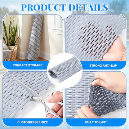 Nuanchu Non Slip Pool Drainage Mat 1 x 10 ft Heavy Duty PVC Wet Area Floor Mat with Fast Drainage Holes Cuttable for Swimming Pool Side, Bathroom, Spa, Patio, Commercial, Outdoor Walkway - size: 1 x 10 ft