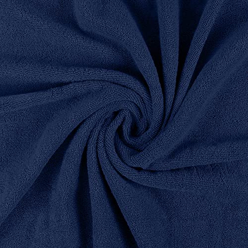 Utopia Towels Extra Large Bath Sheets, 2 Pack, 35x70 In, Cotton, Plum | Soft Lightweight Ring Spun Cotton Shower Towel Set - Highly Absorbent, Quick-Drying, Extra Large Bath Sheets, Durable - color: Navy