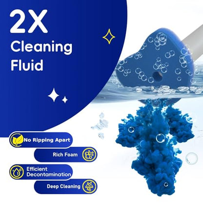 Newlonis® Disposable Toilet Bowl Brush, 32 Scented Refills, Wall-Mounted | Toilet Bowl Cleaner Wand, Touch-Free - color: 1+32 Refills