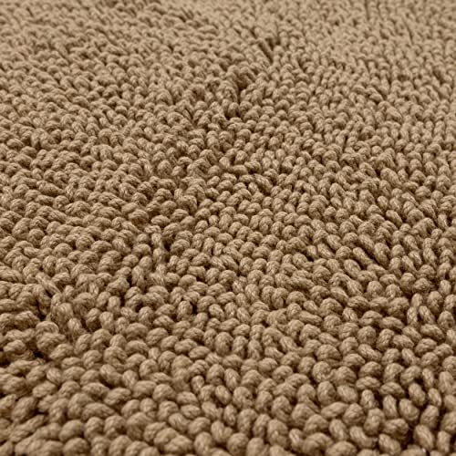 Mohawk Home Classic Cotton Ii Taupe 2' x 5' Bath Mat - color: Taupe Brown, size: 2' x 5' (Rectangular)