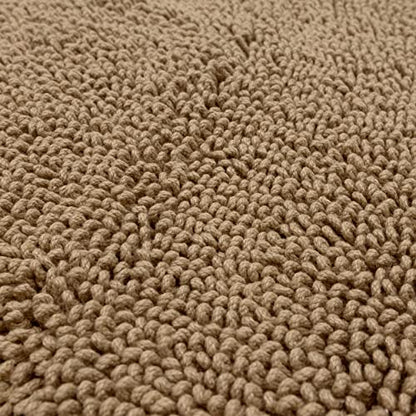Mohawk Home Classic Cotton Ii Taupe 2' x 5' Bath Mat - color: Taupe Brown, size: 2' x 5' (Rectangular)