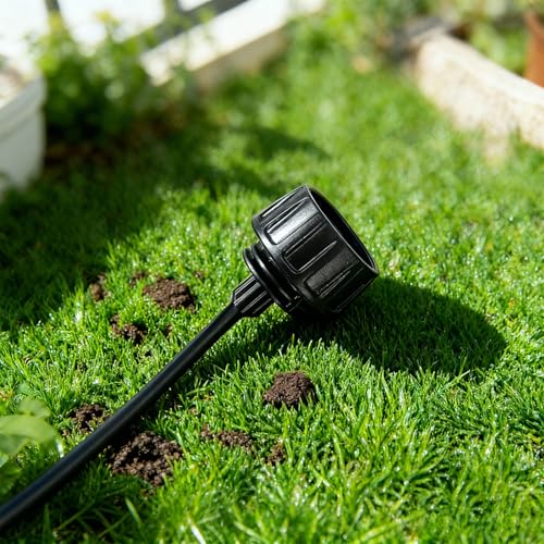8 Pack 3/4" Garden Hose To 1/4" Irrigation Tubing Adapter, 1/4 Inch Drip Irrigation Tubing To Faucet Garden Hose Adapter 3/4 Inch FHT To 1/4 Inch Supply Line Adapter Fittings - size: 3/4" to 1/4" Tube Adapter-8P