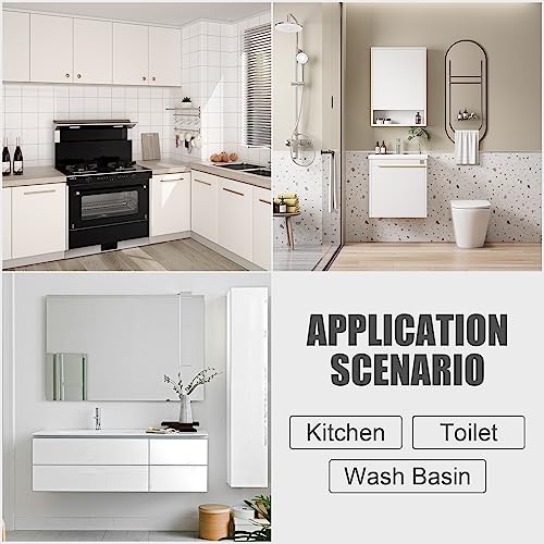 Towel Bar - Adjustable 304 Stainless Steel Towel Holder for Bathroom | Sturdy and Rustproof Wall Mounted Towel Rack for Bathroom Accessories(11.8inch-22.6inch) , Black - color: Black