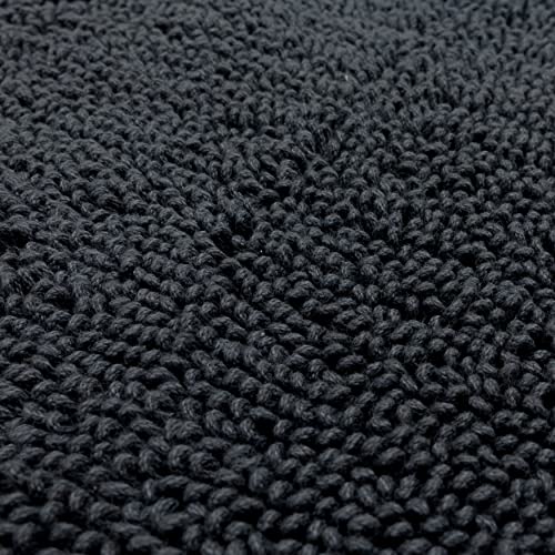 Mohawk Home Classic Cotton Ii Charcoal 2' x 5' Bath Mat - color: Charcoal Grey, size: 2' x 5' (Rectangular)