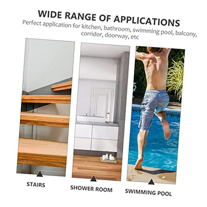 Anti-Slip Tape for Bathroom 36pcs Waterproof Adhesive Strips for Bathtubs Showers and Stairs Non-Slip for Slippery Surfaces Style - size: 36 Pcs