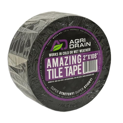 Amazing Tile Tape 2" x 108' Strong Adhesive Waterproof Tape