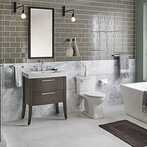 Fapully Four Piece Bathroom Accessories Set Stainless Steel Brushed Nickel | Wall Mounted,Towel Bar Set - color: Brushed Nickel, style: 4 Piece