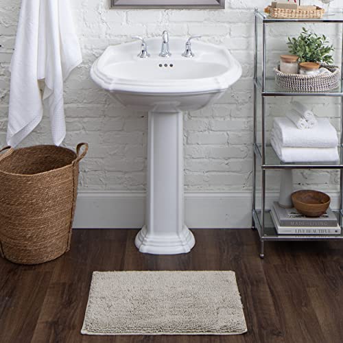Mohawk Home Classic Cotton Ii Silver 2' x 5' Bath Mat - color: Silver, size: 2' x 5' (Rectangular)