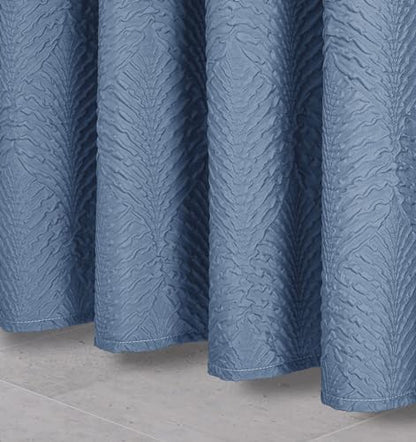 Ombre Blue Shower Curtain for Bathroom, Farmhouse Bath Curtain 72x72 - color: Ombreblue, size: 72"W x 72"L (Pack of 1)