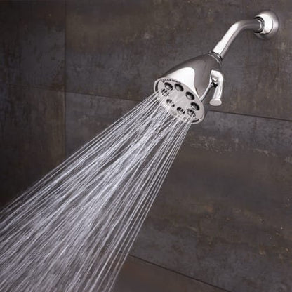 Speakman S-2251-MB Signature Icon Anystream High Pressure Adjustable Solid Brass Shower Head, 2.5 GPM, Matte Black - color: Matte Black, size: 2.5 GPM