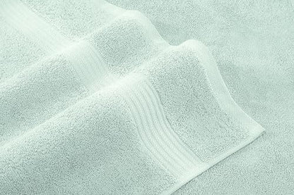 American Veteran Towel, 6 Piece Towel Set for Bathroom, 100% Cotton Turkish Bathroom Towels, 2 Bath Towels 2 Hand Towels 2 Washcloths, Mint - color: Mint, size: X Large 6 PC