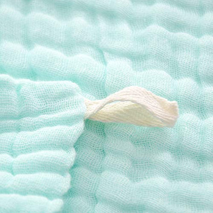 Baby Washcloths - Natural Cotton Baby Wipes - Soft Newborn Face Towel for Sensitive Skin - 10 Pack 12x12 inches - color: Green