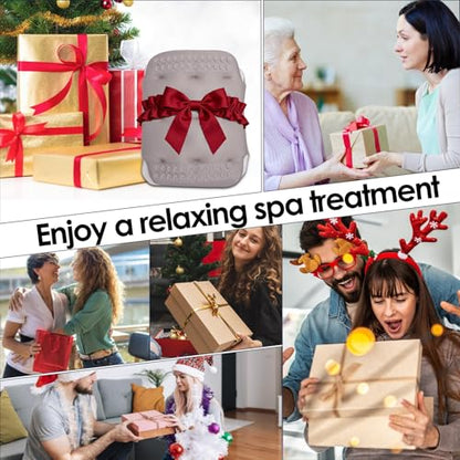Full Body Bath Pillow for Tub, Thick Luxury Bathtub Cushion, with Removable Lumbar Pillow, 5D Air Mesh & 192 Non-Slip Suction Cups, Fits All Tubs