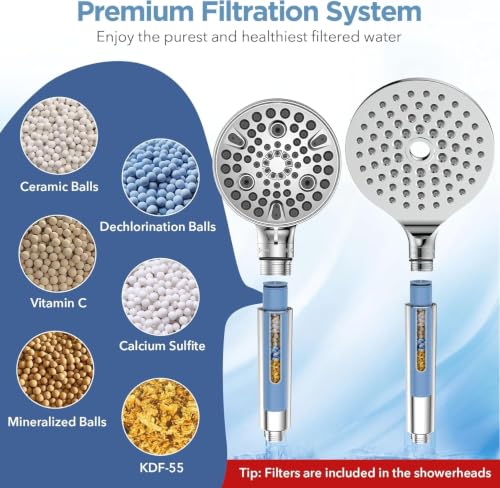 MakeFit Shower Head Filter Replacement Cartridge for SSJ781/DSSJ781/ DSSJ781-01/DSS1581 MakeFit Filtered Handheld Shower Head (1-PACK) - style: 1 PACK