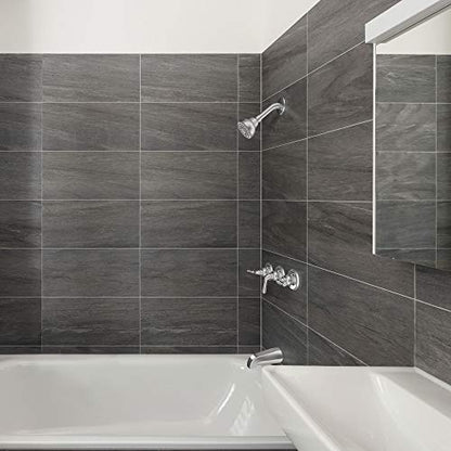 Olympia Faucets P-3230-BN Three Handle Tub/Shower Set, Tarnish Resistant Polished Chrome Finish - color: Polished Chrome