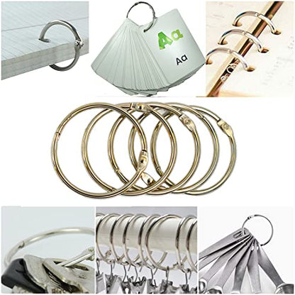 Silver Shower Curtain Rings Metal Round Hooks Ring (15 Pieces) 2-3/4 inch Diameter Nickel Plated Rustproof for Bathroom Shower Rod - color: Silver