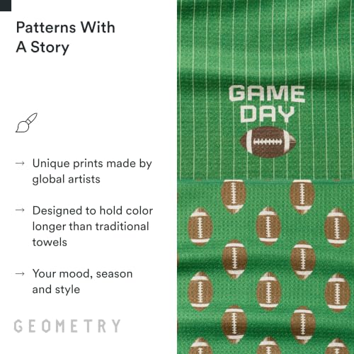 GEOMETRY Game Day - color: Game Day, style: Kitchen Towel - Double