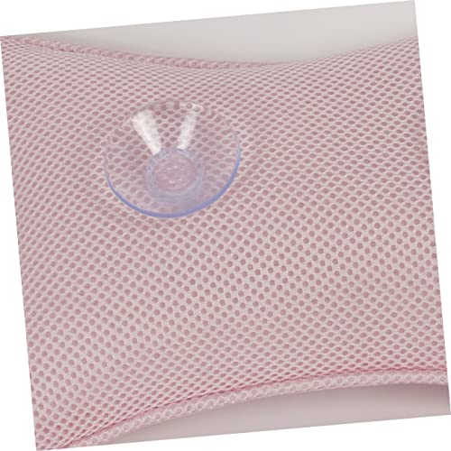 SOLUSTRE 3pcs Non-Slip Bathtub Pillow Full Body Suction Cups for Back Head Support Suitable for Standard Bath Tubs - size: Size 1x3pcs