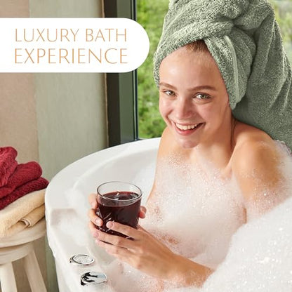 MAURA Sage Green Bath Towel Set of 8 for Bathroom. Turkish Cotton Luxury Bath Towels. Extra Large, Thick, Plush & Soft. Hotel & Spa Quality - Sage Green - color: Sage Green, size: 8-Piece Set (2 Bath, 2 Hand, 4 Washcloth)