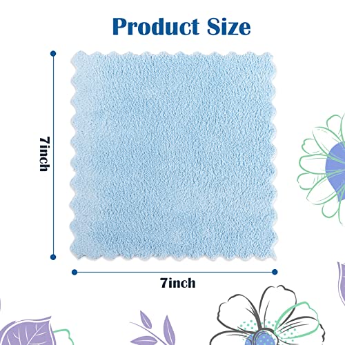 Orighty Makeup Remover Cloths, 24 Pack Microfiber Face Towels, 7 x 7 Inch | Reusable Facial Wash Cloths, Soft & Washable Coral Fleece Microfiber Washcloths for Face, Eye, Lips Cleansing - size: Pack of 24 (7 x 7 in)