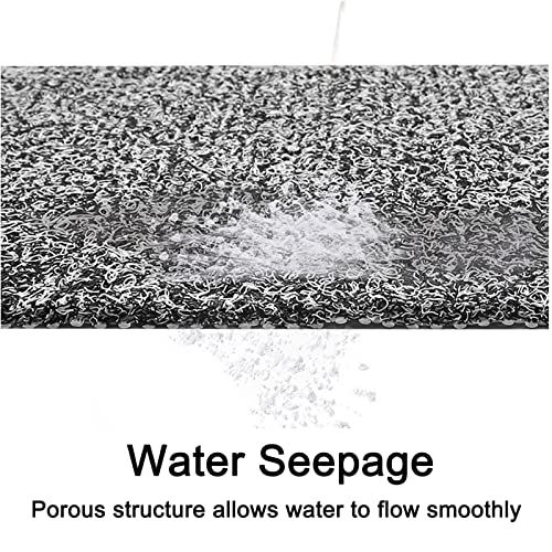 Leotruny Bath Tub Shower Mat 40 x 16 Inch Non-Slip Soft PVC Loofah | Bathtub Mats for Bathroom - color: C04-mix Color