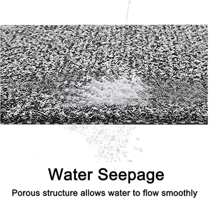 Leotruny Bath Tub Shower Mat 40 x 16 Inch Non-Slip Soft PVC Loofah | Bathtub Mats for Bathroom - color: C04-mix Color