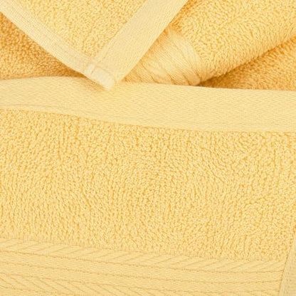 100% Cotton Bath Towels 30x54 Inches, 600 GSM, Soft & Absorbent, Set of 16, Yellow - color: Yellow, size: Bath Towel Set of 16