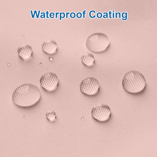 Blush Pink Shower Liner Cloth Waterproof, Soft Blush Pink Shower Curtain Liner Fabric with Weighted Stones, Washable Shower Curtain and Liner 2-in-1, 12 Grommet Holes, 72 x 72 Inches - color: Blush Pink, size: 72"W x 72"L (Pack of 1)