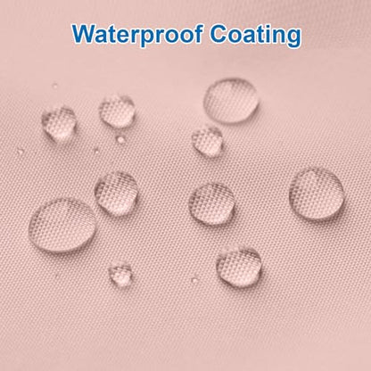 Blush Pink Shower Liner Cloth Waterproof, Soft Blush Pink Shower Curtain Liner Fabric with Weighted Stones, Washable Shower Curtain and Liner 2-in-1, 12 Grommet Holes, 72 x 72 Inches - color: Blush Pink, size: 72"W x 72"L (Pack of 1)