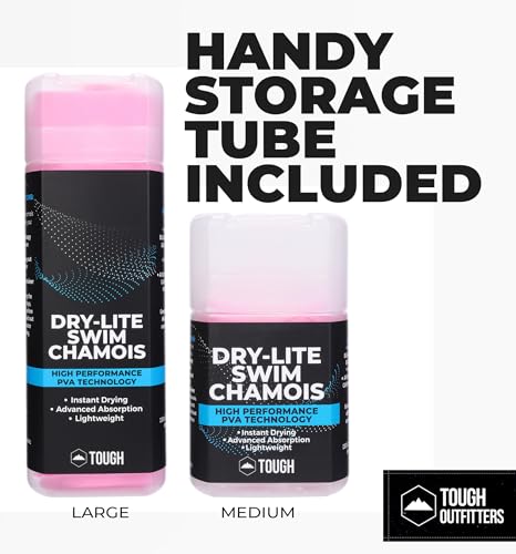 Tough Outfitters Quick Dry Towel - Travel Towel Fast Drying Lightweight - Compact Microfiber Towels for Body Camping Swim Beach Camp Backpacking - Quick Dry for Swimmers - color: Medium - 13" X 17 " - Pink
