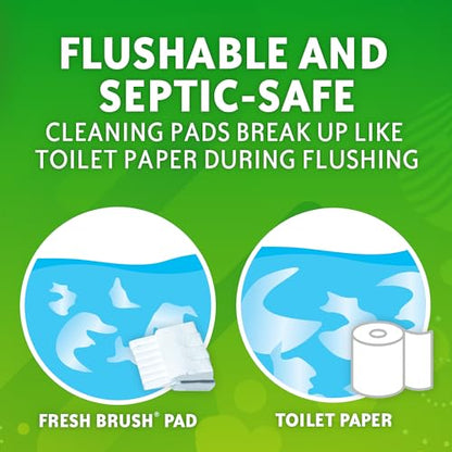 Scrubbing Bubbles Toilet Bowl Cleaning System with Flushable & Disposable Cleaner Refill Pads, Fights Odors and Helps Remove Limescale & Hard Water Stains, Citrus Scent, 1 Wand + 4 Refills + 1 Stand - size: 1 Count (Pack of 1), style: Starter Kit