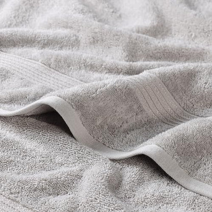 Superior Egyptian Cotton 2-Piece Bath Sheet Towel Set, Oversized Body Towels For Adults And Kids, Large Towel For Bath, Shower, Guest Bathroom, Spa, Gym, Resort, Essentials, Airbnb, Silver
