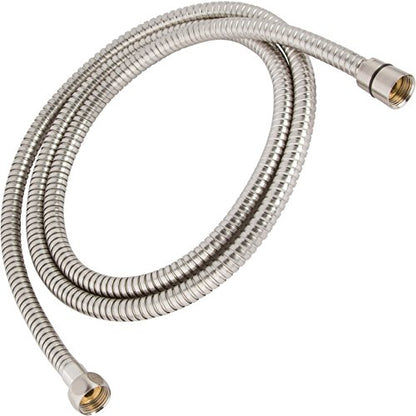 72 Inch Flexible Shower Hose - Brushed Nickel | Extra Long, Stainless Steel, Anti-Kink, Universal Replacement Tube For Handheld Showerheads, Showers & Baths, Easy Install - color: Brushed Nickel