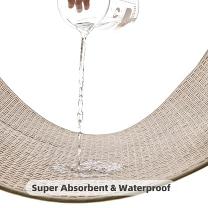 TYUU Bathroom Rugs Non Slip Washable, Super Absorbent Thin Bath Mat Quick Dry Low Pile Bathroom Rug, Beige 20"x48" - color: Beige01, size: 1'8" X 4' (Rectangular)